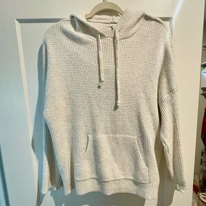 Aerie waffle knit hoodie